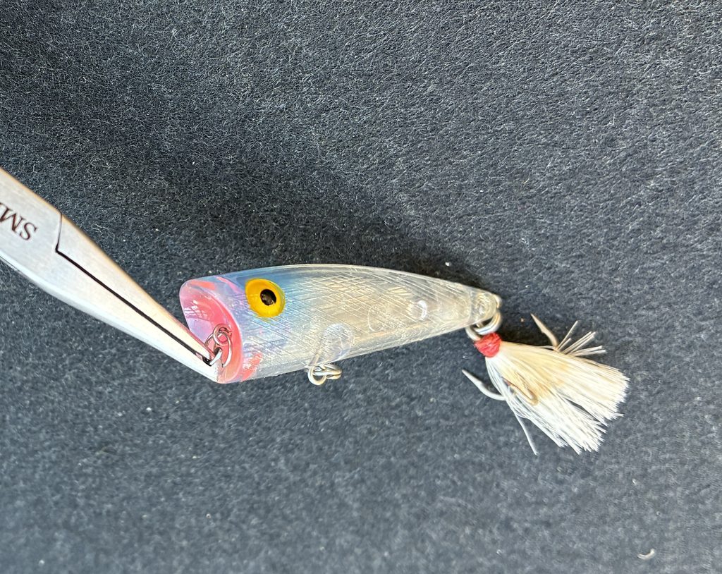 小型ルアーの使用状況